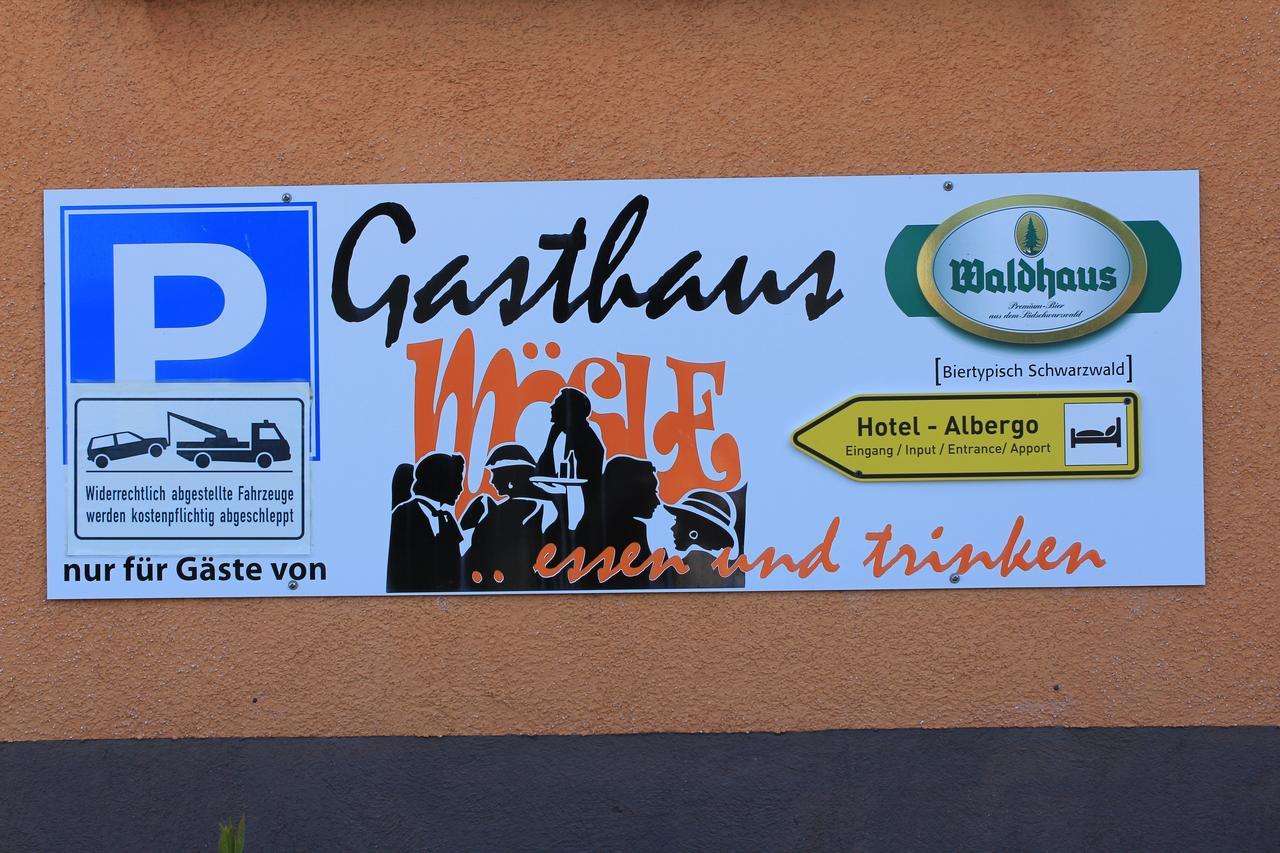 Gasthaus Moesle Hotel Reute  Exterior photo